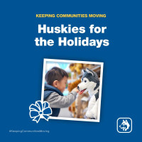 Huskies for the Holidays Post